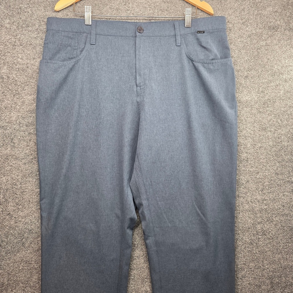 Travis Mathew Mens Performance Golf Pants Heathered Blue Gray Size‎ 40 Stretch